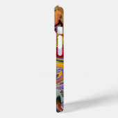 Psychedelic Swirl Abstracte telefoonhoes Case-Mate iPhone Case (Achterkant / Links)