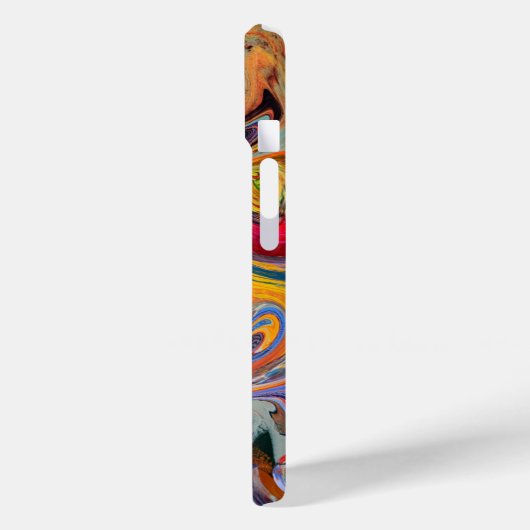 Psychedelic Swirl Abstracte telefoonhoes Case-Mate iPhone Case (Achterkant / Links)