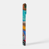 Psychedelic Swirl Abstracte telefoonhoes iPhone 15 Case (Rechterkant)