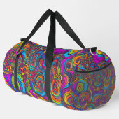 Psychedelic Swirl Duffle Bag Plunjezak (Rechterhoek)