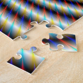 Psychedelic Swirl Legpuzzel (Zijkant)