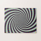 Psychedelic Swirl Legpuzzel (Horizontaal)