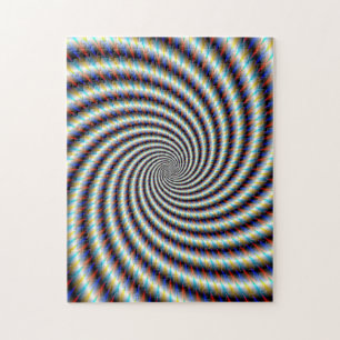 Psychedelic Swirl Legpuzzel