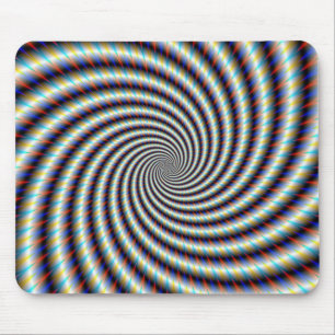 Psychedelic Swirl Muismat