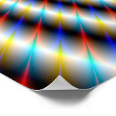 Psychedelic Swirl Poster (Hoek)