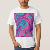 Psychedelic Swirl T-shirt (Voorkant)