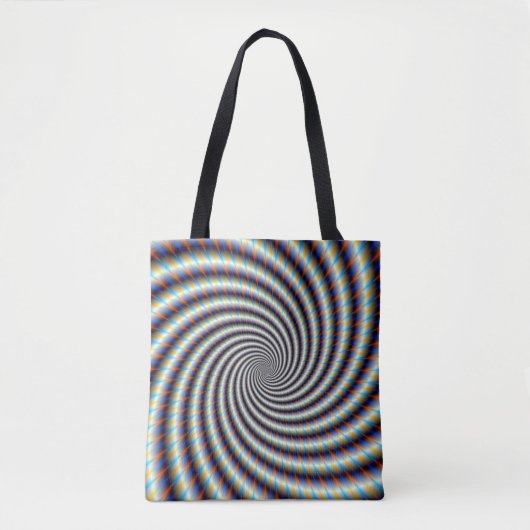Psychedelic Swirl Tote Bag (Voorkant)