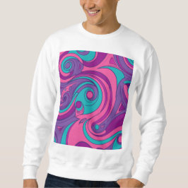 Psychedelic Swirl Trui