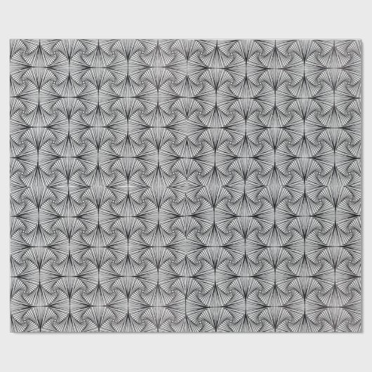 Psychedelic Swirl Wrapping Paper Cadeaupapier (Vlak)