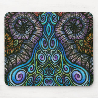 Psychedelic Swirls Pattern Mousepad #2 Muismat