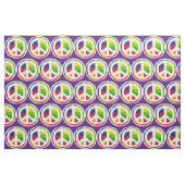 Psychedelic-symbool voor vrede stof (Fat Quarter)