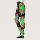 Psychedelic T-Rex Leggings (Links)