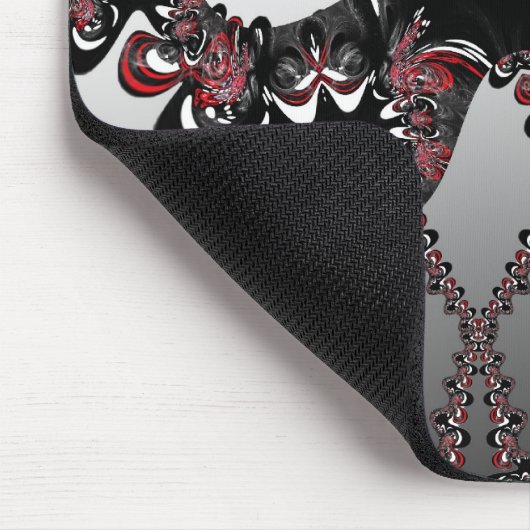 Psychedelic Tangle Mousepad Muismat (Hoek)