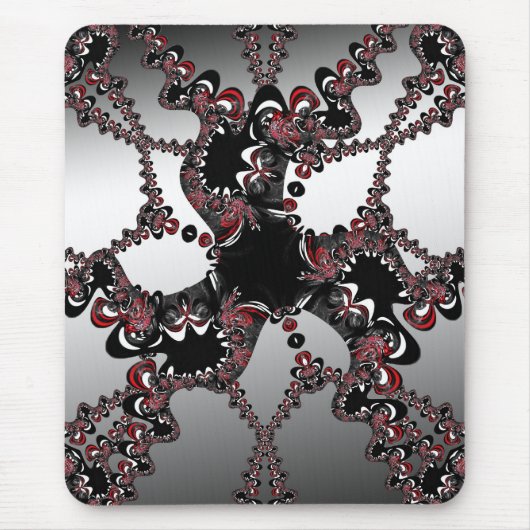 Psychedelic Tangle Mousepad Muismat (Voorkant)