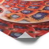 Psychedelic Third Eye and Universes Poster (Hoek)