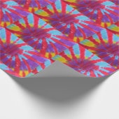 Psychedelic Tie Dye Design Cadeaupapier (Hoek)