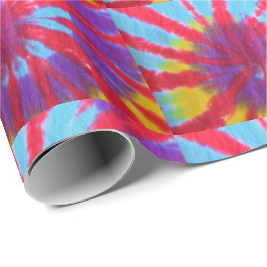 Psychedelic Tie Dye Design Cadeaupapier (Rol Hoek)