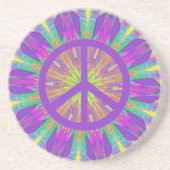 Psychedelic Tie Dye Onderzetter (Voorkant)
