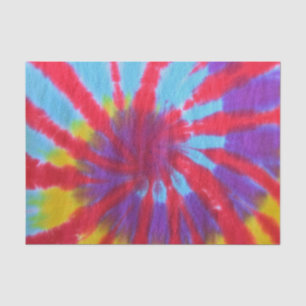 Psychedelic Tie Dye Tissuepapier