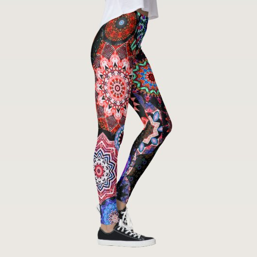Psychedelic time leggings (Rechts)