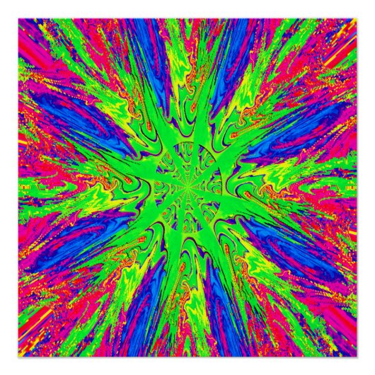 Psychedelic Times... Perfect Poster (Voorkant)
