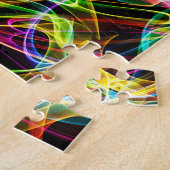 Psychedelic Trance Abstract Legpuzzel (Zijkant)