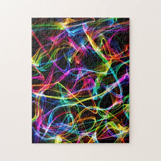 Psychedelic Trance Abstract Legpuzzel (Verticaal)