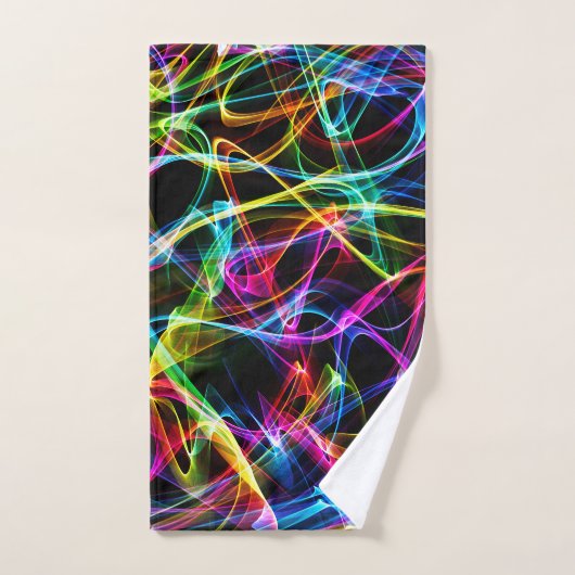 Psychedelic Trance Abstracte Art Bad Handdoek (Handdoek)