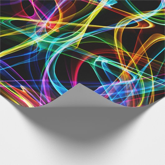 Psychedelic Trance Art Cadeaupapier (Hoek)