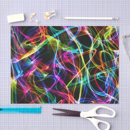 Psychedelic Trance Art Tissuepapier (Craft)