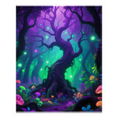 Psychedelic tree poster (Voorkant)