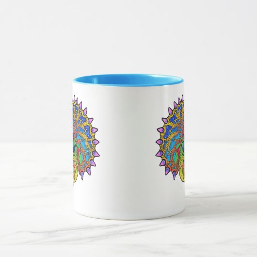 Psychedelic Triceratops Mok (Midden)