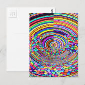 Psychedelic Trip Briefkaart (Voorkant / Achterkant)