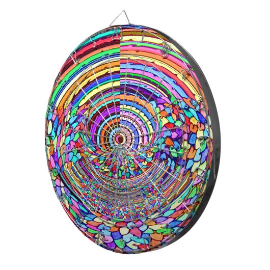 Psychedelic Trip Dartbord (Voorkant Rechts)