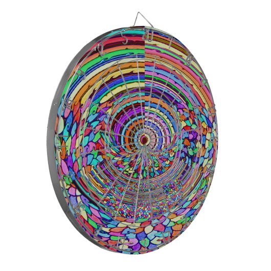 Psychedelic Trip Dartbord (Voorkant Links)