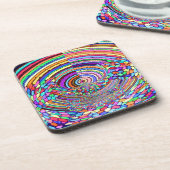 Psychedelic Trip Drankjes Onderzetter (Linkerzijde)