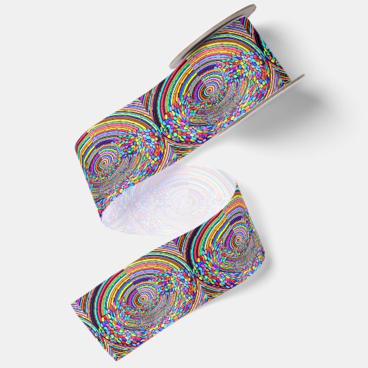 Psychedelic Trip Satijnen Lint (Achterkant)