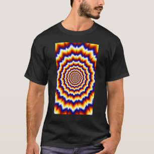 Psychedelic Trippy Mushroom Acid Trip Psytrance Ra T-shirt