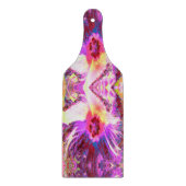 Psychedelic Trippy Rainbow-kleuren Hibiscus Flower Snijplank (Voorkant)