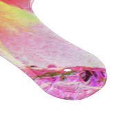 Psychedelic Trippy Rainbow-kleuren Hibiscus Flower Snijplank (Hoek)