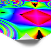 Psychedelic trippy swirl spiral light show poster (Hoek)