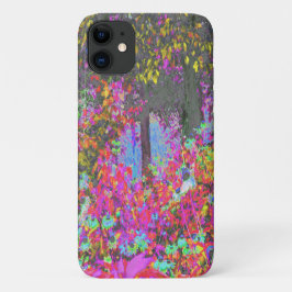 Psychedelic Tropical Festival Garden Sunrise Case-Mate iPhone Case