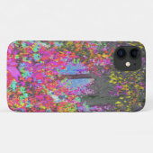 Psychedelic Tropical Festival Garden Sunrise Case-Mate iPhone Case (Achterkant (horizontaal))