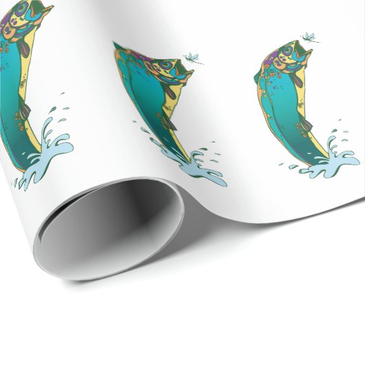 Psychedelic Trout Cadeaupapier (Rol Hoek)