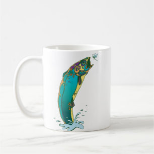 Psychedelic Trout Vist Koffiemok