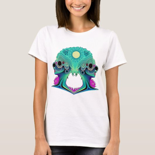 Psychedelic Twins T-shirt (Voorkant)
