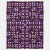 Psychedelic Unicorn Mandala Silk Pattern Quilt Fleece Deken (Voorkant)