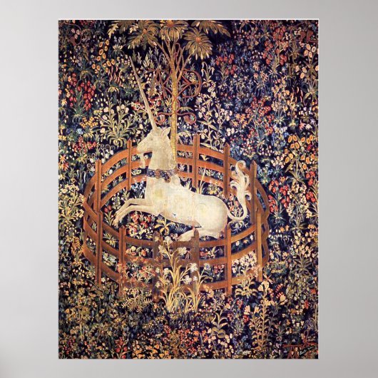 Psychedelic Unicorn Poster (Voorkant)