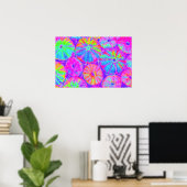 Psychedelic Urchins Poster (Thuiskantoor)