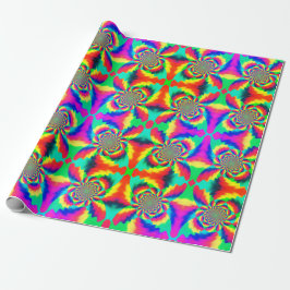 PSYCHEDELIC Verpakkingspapier Cadeaupapier